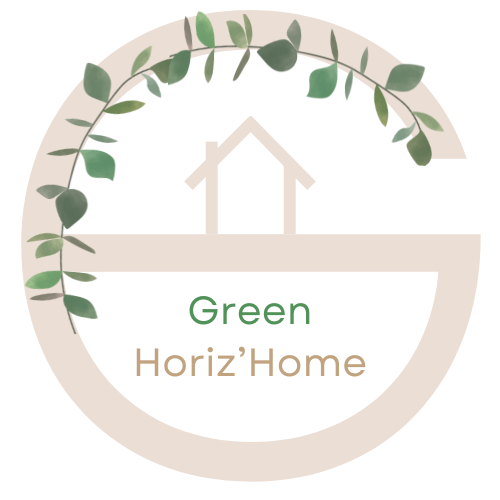 Logo Green Horiz'Home conciergerie Logo Green Horiz'Home conciergerie